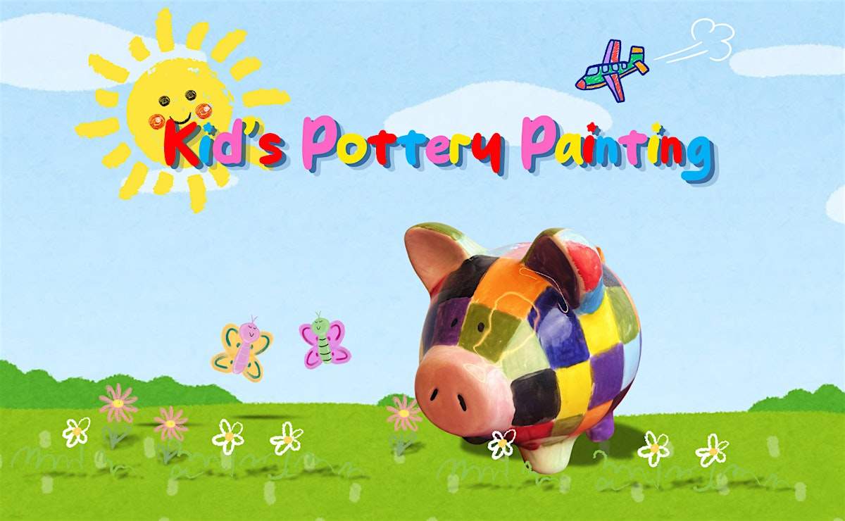 Kids Pottery Painting