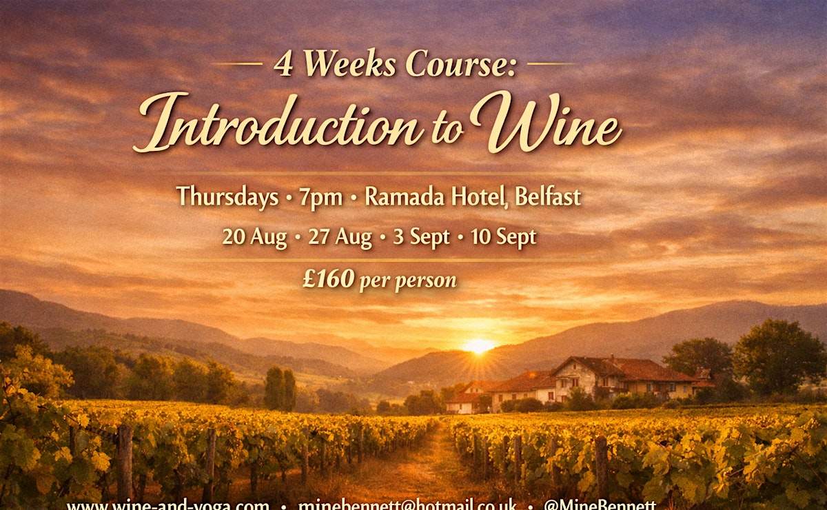 Introduction to Wine/ 4 Weeks Course