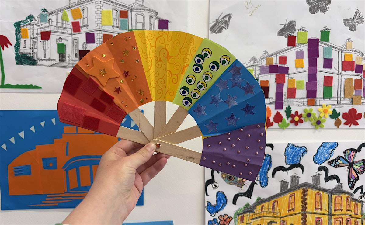Rainbow Fan Making Workshop