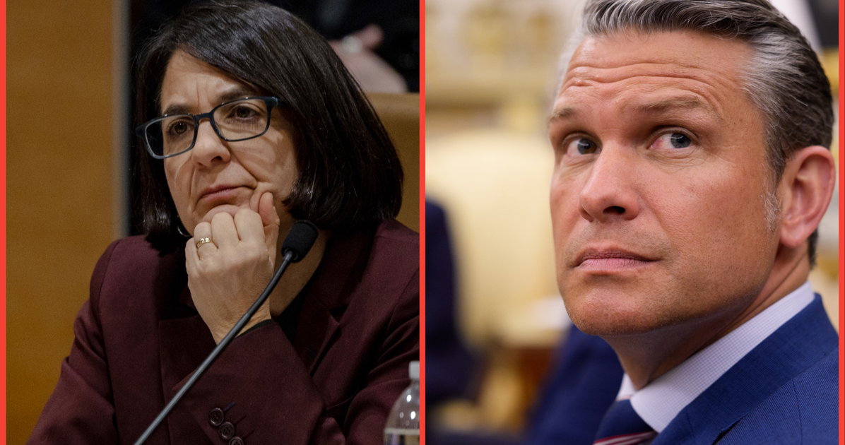 Becca Balint calls out Pete Hegseth over his testosterone tests: “Do you know who Tom of Finland is?”