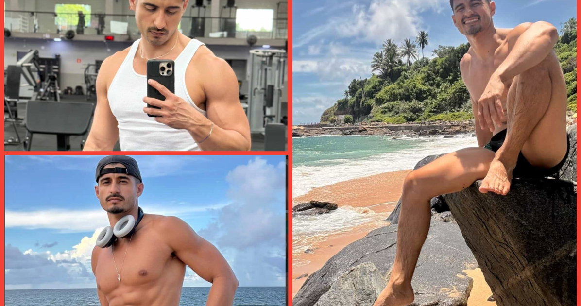 Luis Suarez is a Latino fitness guru who never skimps on having a good time… or taking a thirst trap!