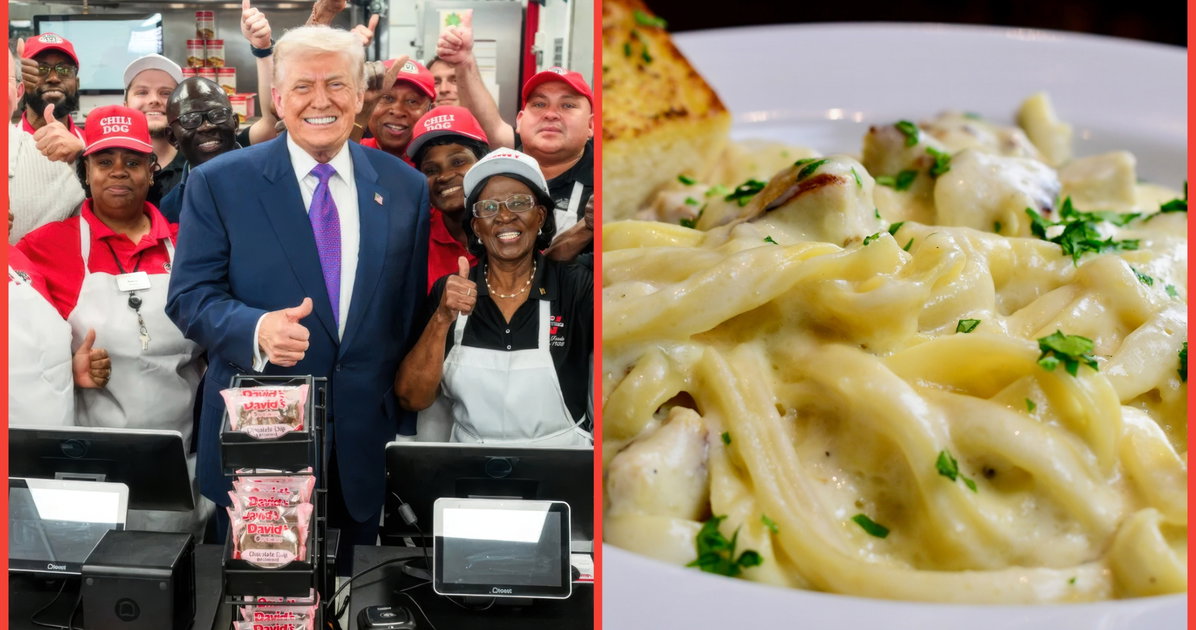 Bad lettuce & racist pasta: Tr*mp’s fast food obsession is reheating an even bigger cover-up