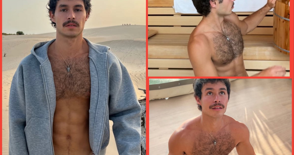 This French influencer’s hairy/smooth combo has the internet divided