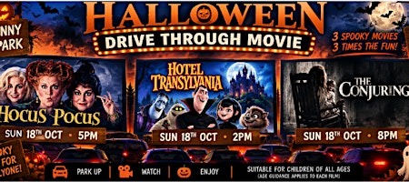 Halloween drive in movie